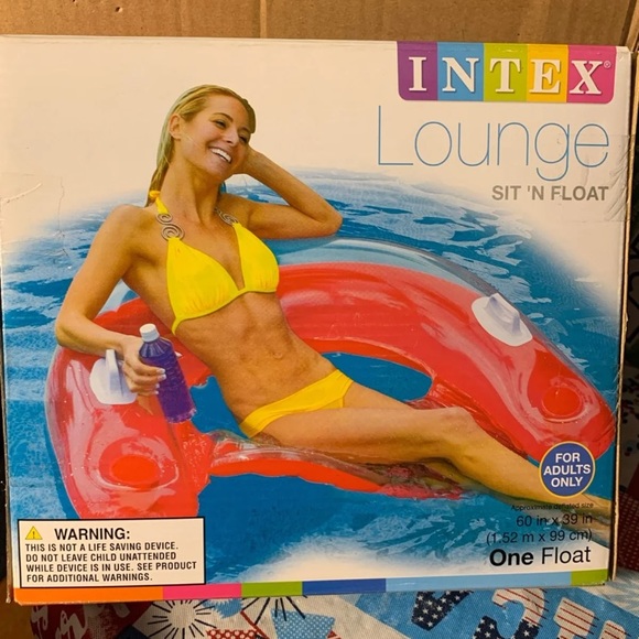 Intex Lounge Sit ‘N Float - Picture 2 of 2